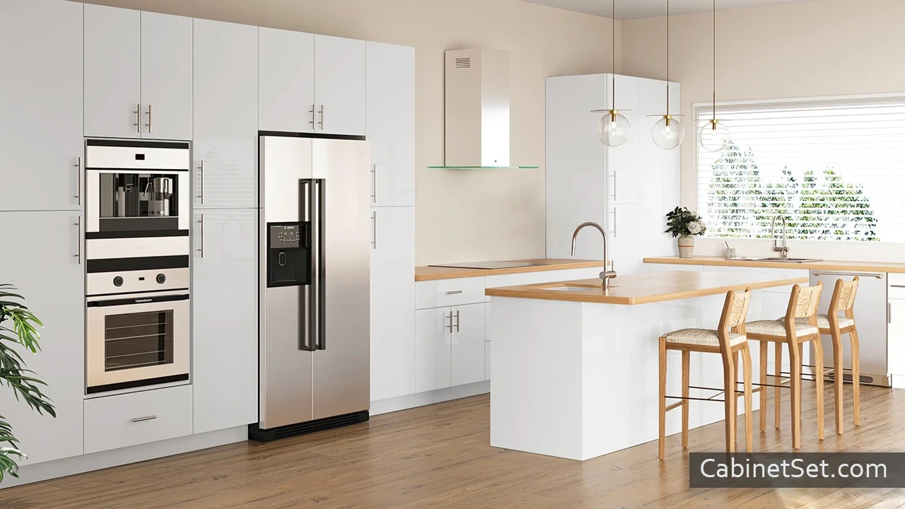 slab, flat-panel cabinets