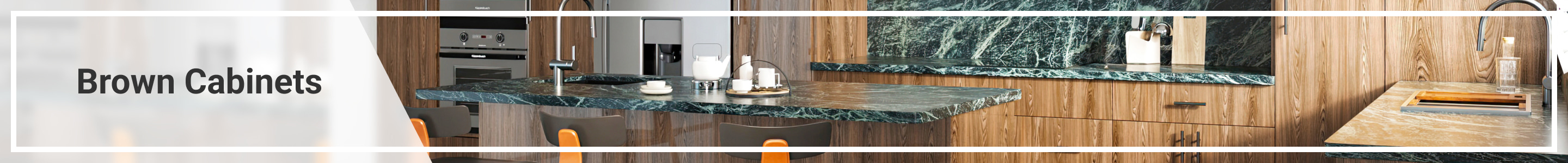 Brown Cabinets