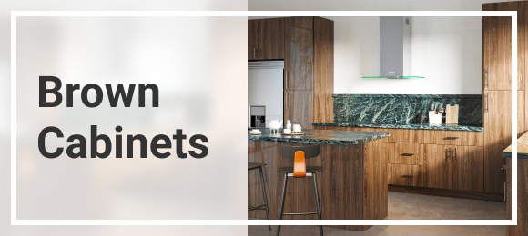 Brown Cabinets