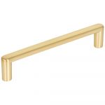 128 mm Center-to-Center Brushed Gold Gibson Cabinet Pull