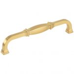 160 mm Center-to-Center Brushed Gold Audrey Cabinet Pull