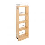 Natural Maple Five Shelf Pullout with Soft-Close for Face Frame for 36"+Height Wall 9"