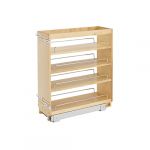 8" Pullout Wood Base Cabinet Organizer
