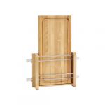 Medium Cabinet Door Mount Wood Cutting Board Storage