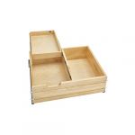 Natural Maple Tiered Deep Drawer with Blumotion Soft-Close for Face Frame 30" BCD