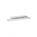 Chrome Under Cabinet 2-Prong Pullout Towel Bar