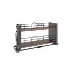 Solid Bottom Pulldown Shelving System for Wall 36"