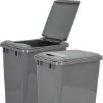 Lid for 50 Qt Plastic Waste Container Gray - CAN-50LIDGRY