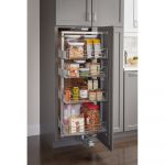12" x 74" Chrome Wire Pantry Pullout - CPSO1274SC