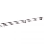 17" Shoe Fence for Shelving Bronze - SF17-ORB