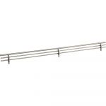 23" Shoe Fence for Shelving Satin Nickel - SF23-SN
