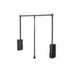 Oil-Rubbed Bronze Closet Pulldown for 26" to 35" Full Access Closet Cabinets