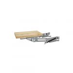 Silver Heavy Duty Mixer Lift Kit with Maple Shelf