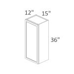 W1536 York Slim Oak Shaker RTA