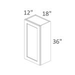 W1836 Chatham Hunter Green Shaker Pre-Assembled