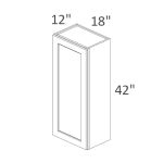 W1842 Chatham Hunter Green Shaker Pre-Assembled