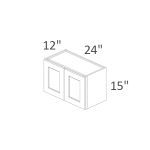 W2415 Chatham Hunter Green Shaker Pre-Assembled