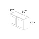 W3018 Chatham Hunter Green Shaker Pre-Assembled