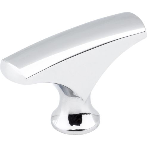 1-5/8" Overall Length Polished Chrome Aiden Cabinet "T" Knob - 993PC