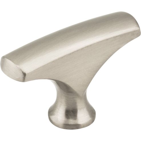 1-5/8" Overall Length Satin Nickel Aiden Cabinet "T" Knob - 993SN