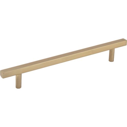 160 mm Center-to-Center Satin Bronze Square Dominique Cabinet Bar Pull - 845-160SBZ