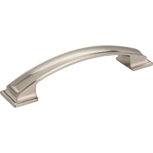 128 mm Center-to-Center Satin Nickel Square Annadale Cabinet Pull - 435-128SN