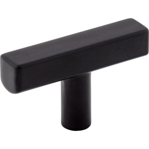 2" Matte Black Dominique Cabinet "T" Knob - 845T-MB