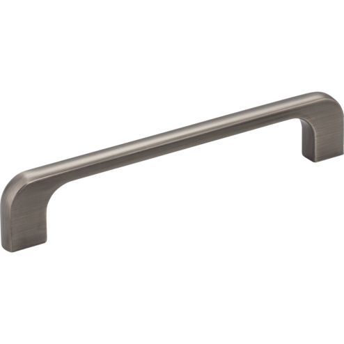 128 mm Center-to-Center Brushed Pewter Alvar Cabinet Pull - 264-128BNBDL