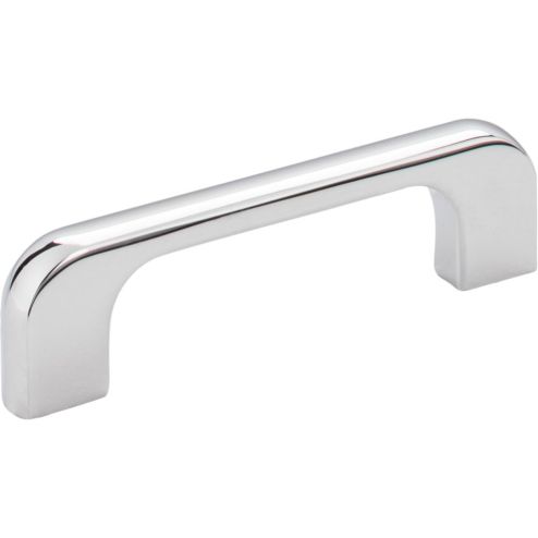 3" Center-to-Center Polished Chrome Alvar Cabinet Pull - 264-3PC