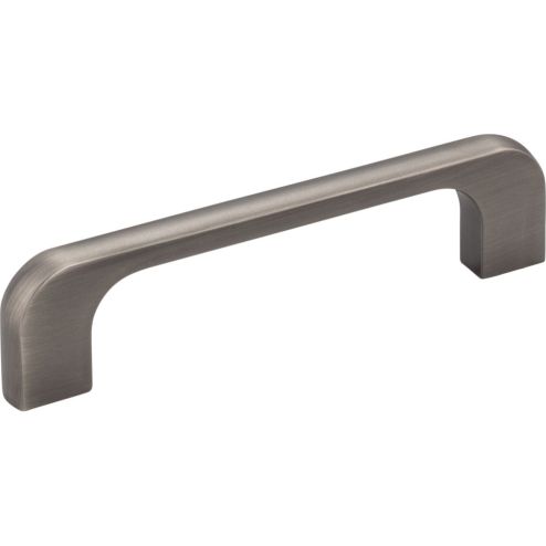 96 mm Center-to-Center Brushed Pewter Alvar Cabinet Pull - 264-96BNBDL