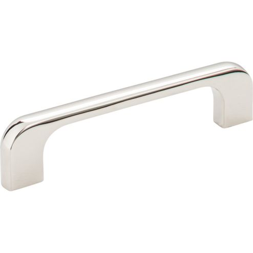 96 mm Center-to-Center Polished Nickel Alvar Cabinet Pull - 264-96NI