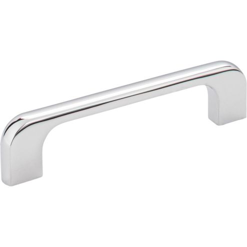 96 mm Center-to-Center Polished Chrome Alvar Cabinet Pull - 264-96PC