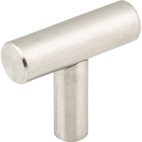 1-9/16" Overall Length Hollow Stainless Steel Naples Cabinet "T" Knob - 39SS
