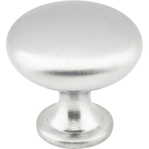 1-3/16" Diameter Brushed Chrome Madison Cabinet Mushroom Knob - 3910-BC
