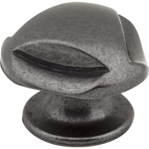 1-5/16" Overall Length Gun Metal Chesapeake Cabinet Knob - 915DACM