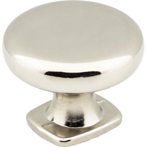 1-3/8" Diameter Polished Nickel Belcastel 1 Cabinet Knob - MO6303NI