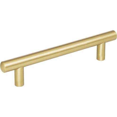 128 mm Center-to-Center Brushed Gold Key West Cabinet Bar Pull - 178BG