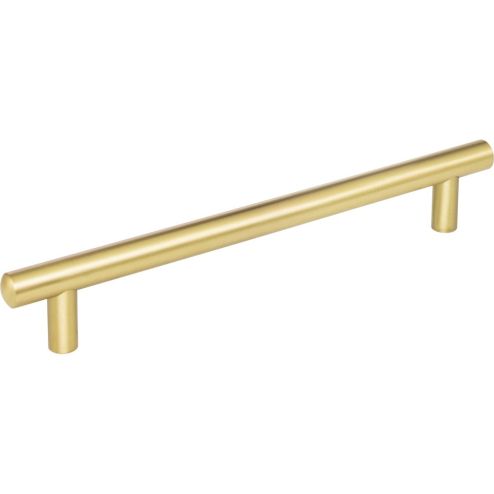 192 mm Center-to-Center Brushed Gold Key West Cabinet Bar Pull - 242BG