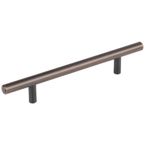 128 mm Center-to-Center Dark Brushed Bronze Naples Cabinet Bar Pull - 206DBB
