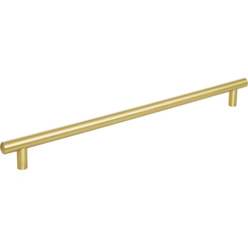 320 mm Center-to-Center Brushed Gold Key West Cabinet Bar Pull - 370BG