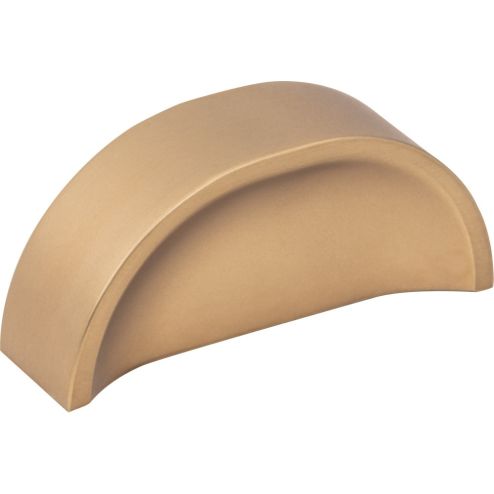 32 mm Center-to-Center Satin Bronze Elara Cabinet Pinch Pull - 484-32SBZ