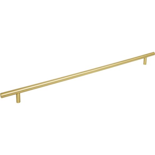 416 mm Center-to-Center Brushed Gold Naples Cabinet Bar Pull - 496BG