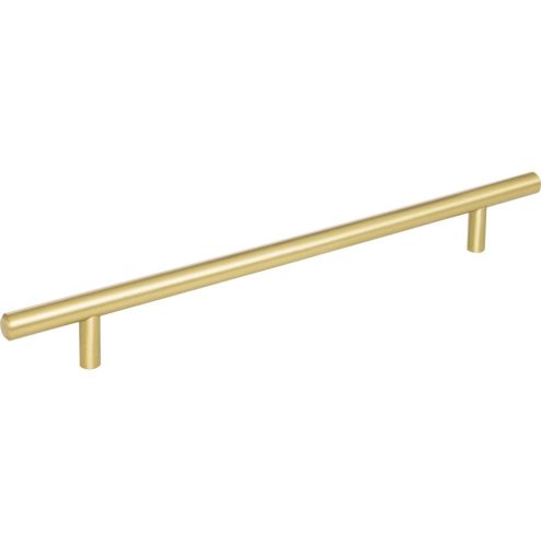 224 mm Center-to-Center Brushed Gold Naples Cabinet Bar Pull - 304BG