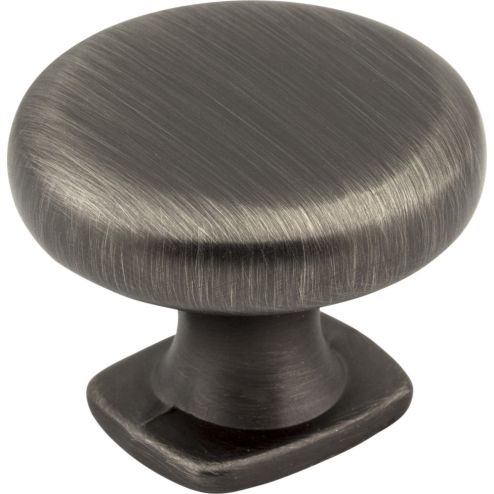 1-3/8" Diameter Brushed Pewter Belcastel 1 Cabinet Knob - MO6303BNBDL