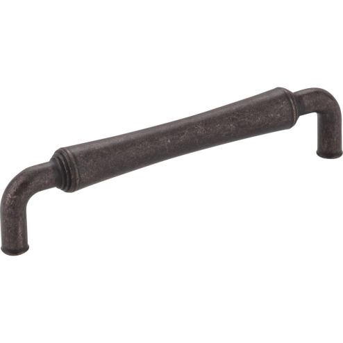 128 mm Center-to-Center Distressed Oil Rubbed Bronze Barrel Bremen 2 Cabinet Pull - 537-128DMAC
