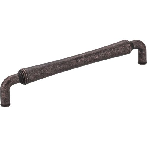 160 mm Center-to-Center Distressed Oil Rubbed Bronze Barrel Bremen 2 Cabinet Pull - 537-160DMAC