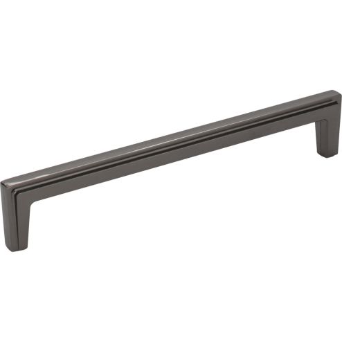 160 mm Center-to-Center Black Nickel Lexa Cabinet Pull - 259-160BN