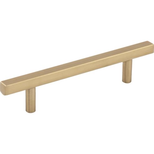 96 mm Center-to-Center Satin Bronze Square Dominique Cabinet Bar Pull - 845-96SBZ