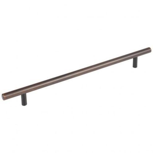256 mm Center-to-Center Dark Brushed Bronze Naples Cabinet Bar Pull - 336DBB