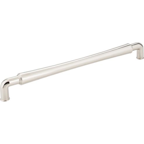 12" Center-to-Center Polished Nickel Barrel Bremen 2 Appliance Handle - 537-12NI